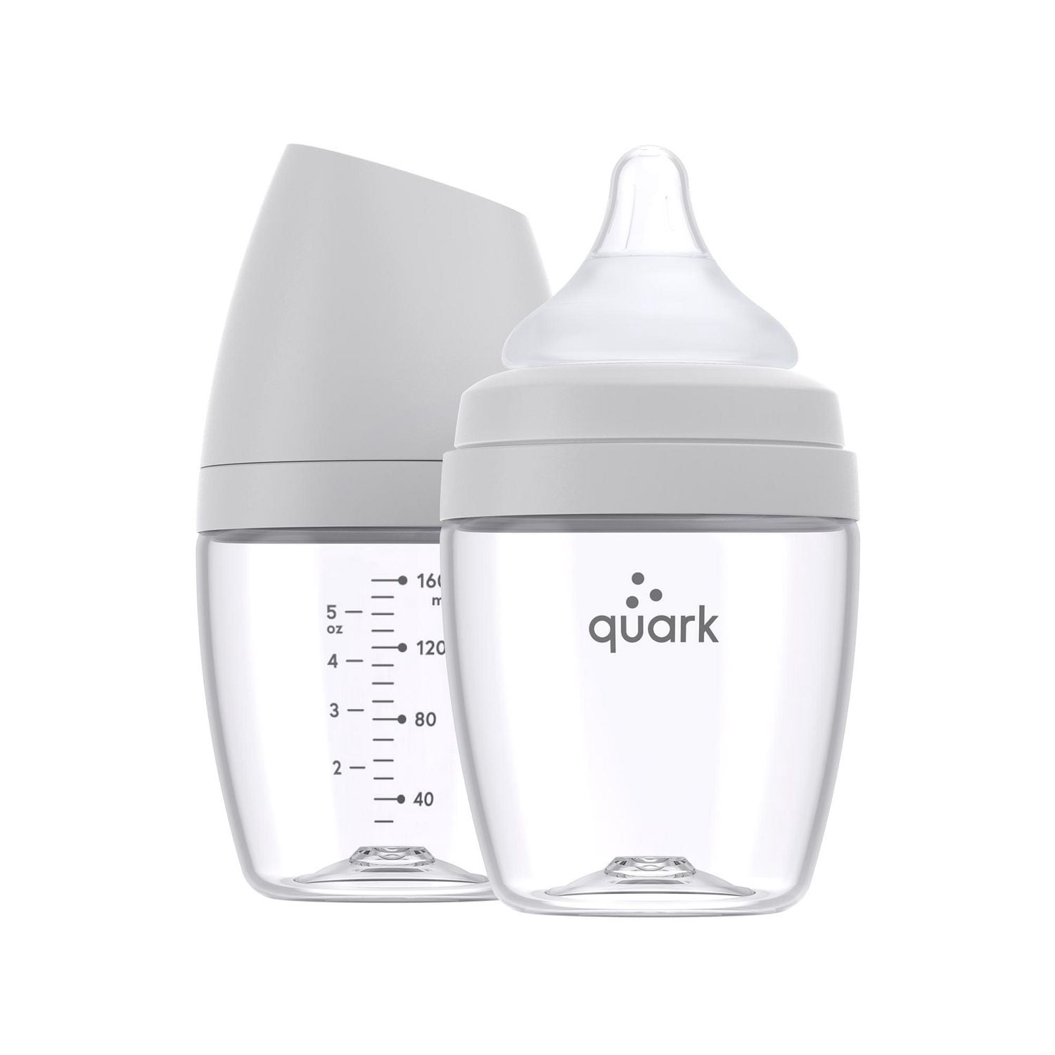 Quark - BuubiBottle MINI Baby Bottles - Grey