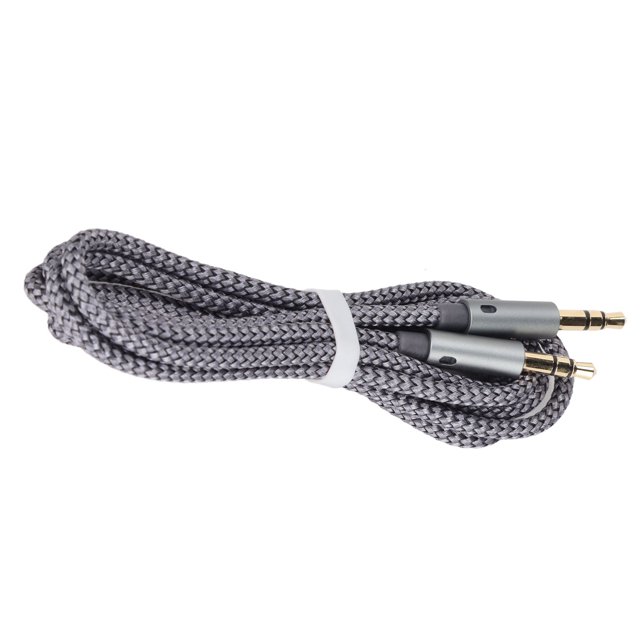 Extension Cord, 3.5mm Male To Male Cable Nylon Braid Flexible Stereo HiFi Sound For 3.5mm Port Devices