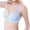Light Blue, variant on Clearance!HomeGardon Lace Push Up Bras for Women Solid Color Gathering Camisole Back Buckle Breathable Underwear Adjustable Shoulder Straps Everyday Bras