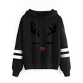 thumbnail image 1 of Birdeem Womens Lightweight Long Sleeve Casual Pullover Hooded Tops, 1 of 2