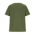 thumbnail image 4 of Birdeem T-Shirt Ample Décontracté d'Été pour Femme à Col Rond, Manches Courtes, à Imprimé Floral, 4 of 12