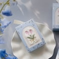 thumbnail image 2 of Floral Tulips Embroidered Towel Gift Absorbent Face Towel Hand Towel, 2 of 6