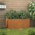 thumbnail image 1 of vidaXL Jardinière 62x40x39 cm Acier Corten, 1 of 5