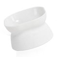 thumbnail image 4 of <p>Cat Bowl, Raised Pet Bowl High Capacity Tilted  For Small Animals</p>, 4 of 8