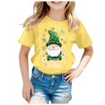 thumbnail image 4 of WEAIXIMIUNG T-Shirt Imprimé à Manches Courtes pour Enfants de la Saint-Patrick, Chemise Décontractée 110, 4 of 4