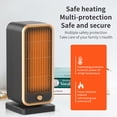 thumbnail image 2 of Agiferg New Desktop Mini Portable Heater Home Heater Bathroom Small Electric Heater, 2 of 3