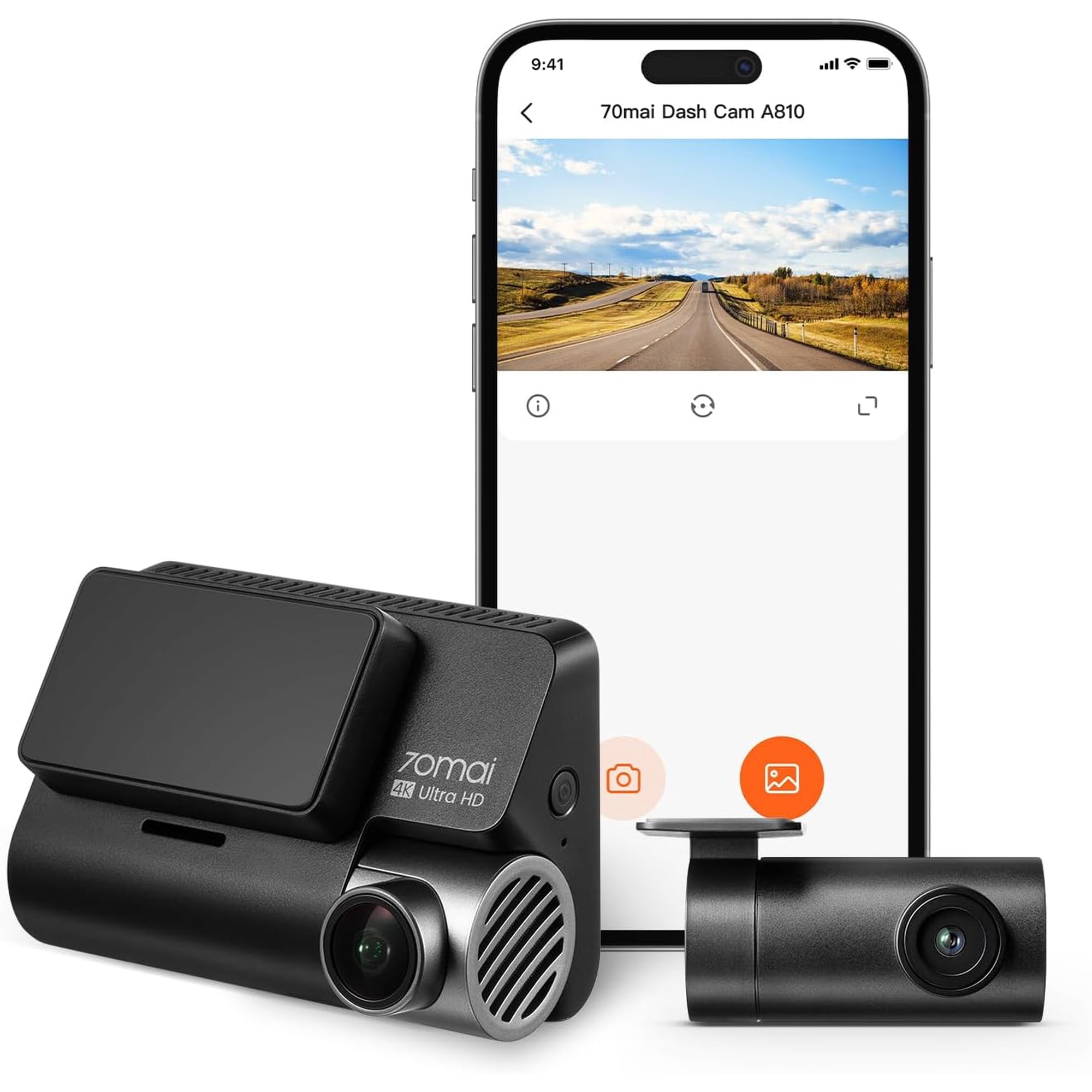 70mai New 4K Dash Cam A810 - Walmart.ca