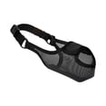 thumbnail image 1 of Dog Muzzle Mesh Breathable Polyester Material Non Strangle Adjustable Secure Barking Biting Control Allows Panting Drinking for Small Medium Large Dogs, 1 of 3