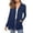 Marine, variante sur Fgnfyis Longs Cardigans pour Femmes à Manches Longues, Ouvert à l'Avant, Décontracté, Ample, Léger, Chandails Cardigan avec Poches, Violet Foncé, L