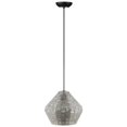 thumbnail image 1 of Walker Edison 12" Hand-Crafted Crown Sparkle Pendant - Nickel, 1 of 3