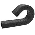 thumbnail image 2 of Full Enclosed Wire Carrier,Cable Drag Chain Full Nylon Wire Carrier Drag Chain Detachable Cable Drag Chain Built to Last, 2 of 14