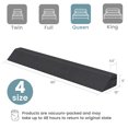 thumbnail image 2 of Giantex Queen Bed Wedge Pillow with Tablet Pillow Stand Side Pockets Support for Back Grey, 2 of 10