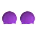 thumbnail image 1 of EGNMCR Pool Accessories, Sports & Outdoors 2PC Adult Universal Pure Ear Protection Swimming Caps Swimming cap, 1 of 1