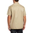 thumbnail image 2 of Dickies Mens Short-Sleeve Work Shirt, 5X, Desert Sand, 2 of 2