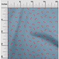thumbnail image 1 of oneOone Polyester Lycra Fabric Dot & Chinese Hand Fan Fashion Printed Craft Fabric BTY 56 Inch Wide, 1 of 4