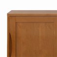 thumbnail image 4 of Harper Armoire de Rangement Basse Moderne en Bois Franc Massif de 30 Pouces de Large, Brun Teck, 4 of 11