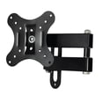 thumbnail image 2 of axGear Flat Screen TV Wall Mount Monitor Bracket Swivel Tilt LED LCD HDTV 14 to 27 Inch, 2 of 5
