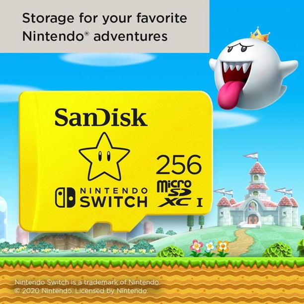 SanDisk 256GB microSDXC Card for Nintendo Switch - Walmart.ca