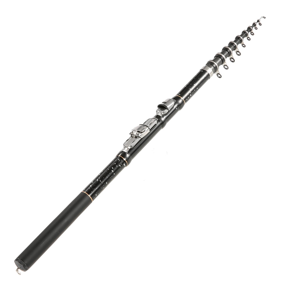Yeacher 1.8m / 2.1m / 2.4m / 2.7m / 3.0m / 3.6m Portable Telescopic Fishing Rod Carbon Fiber Ultra Light Retractable Fishing Rod Pole Carp Fishing Tackle Accessory