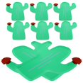 thumbnail image 4 of CHOK Assiettes en Papier en Forme de Cactus pour Décoration Vert Jetables Fournitures de Fête 7 Pouces, 4 of 8