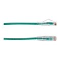 thumbnail image 2 of Black Box Slim-Net - Câble de Raccordement - RJ-45 (m) à RJ-45 (m) - 2 Pi - UTP - CAT 6 - avec Manchon, Moulé, Brin - Vert, 2 of 2