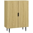 thumbnail image 1 of HOMCOM 5-Tier Entryway Shoe Storage Cabinet with Adjustable Shelves, 1 of 10