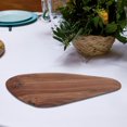 thumbnail image 3 of Planche De Service Triangulaire Incurvée En Bois D'Acacia, 3 of 3