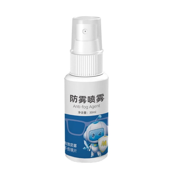 WLOELOEW Anti Fog Spray For Glasses Swim Goggles Lens Cleaner Defogger Liquid Prevents Fogging On Eyewear 30Ml Bottle Easy Carry Anti Fog Spray