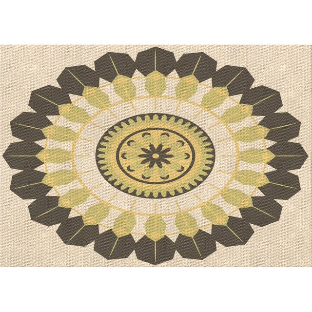 Ahgly Company Tapis Rectangulaire d'Intérieur Lavable en Machine Transitionnel Brun, 2 Pieds x 5 Pieds