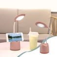 thumbnail image 1 of Three-speed Eye Protection Desk Lamp,Student Desk Lamp,Study Lamp,USB Rechargeable Lamp,Bedside Reading Lamp,Eye Protection Lamp,Dormitory Lamp,3 Color Modes,Flexible Gooseneck Holiday Gifts, 1 of 6