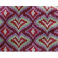 thumbnail image 4 of oneOone Georgette Viscose Fabric Ogee Flame Stitch_Printed Craft Fabric BTY 42 Inch Wide, 4 of 4