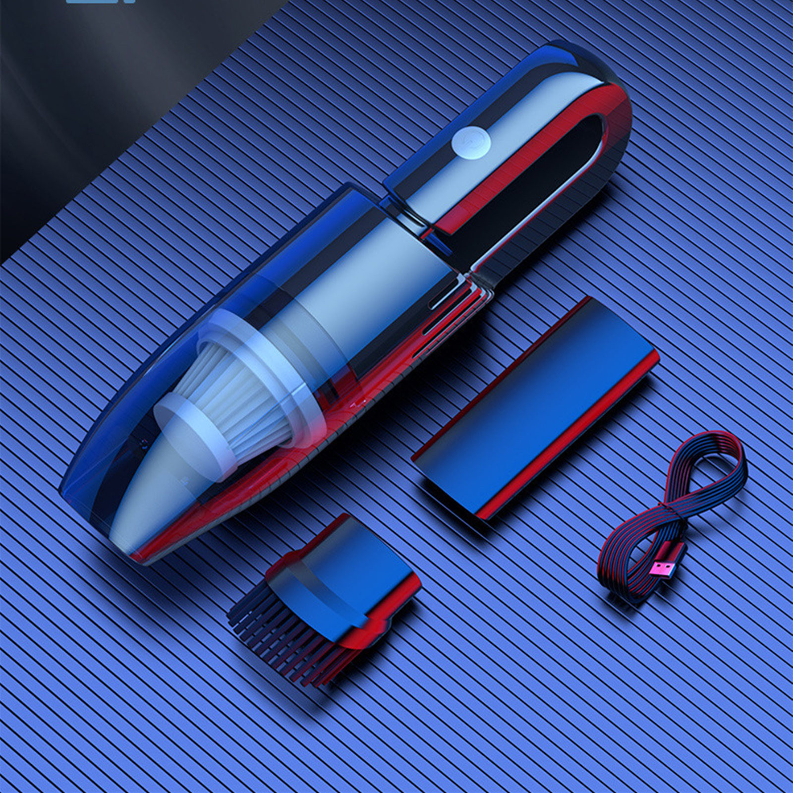 Birdeem Handheld Vacuum Cleaner,Handheld Vacuum Cleaner,Portable Handheld Wireless Car Vacuum Cleaner Household Compact Large Suction Vacuum Cleaner Household Vacuum Cleaners
