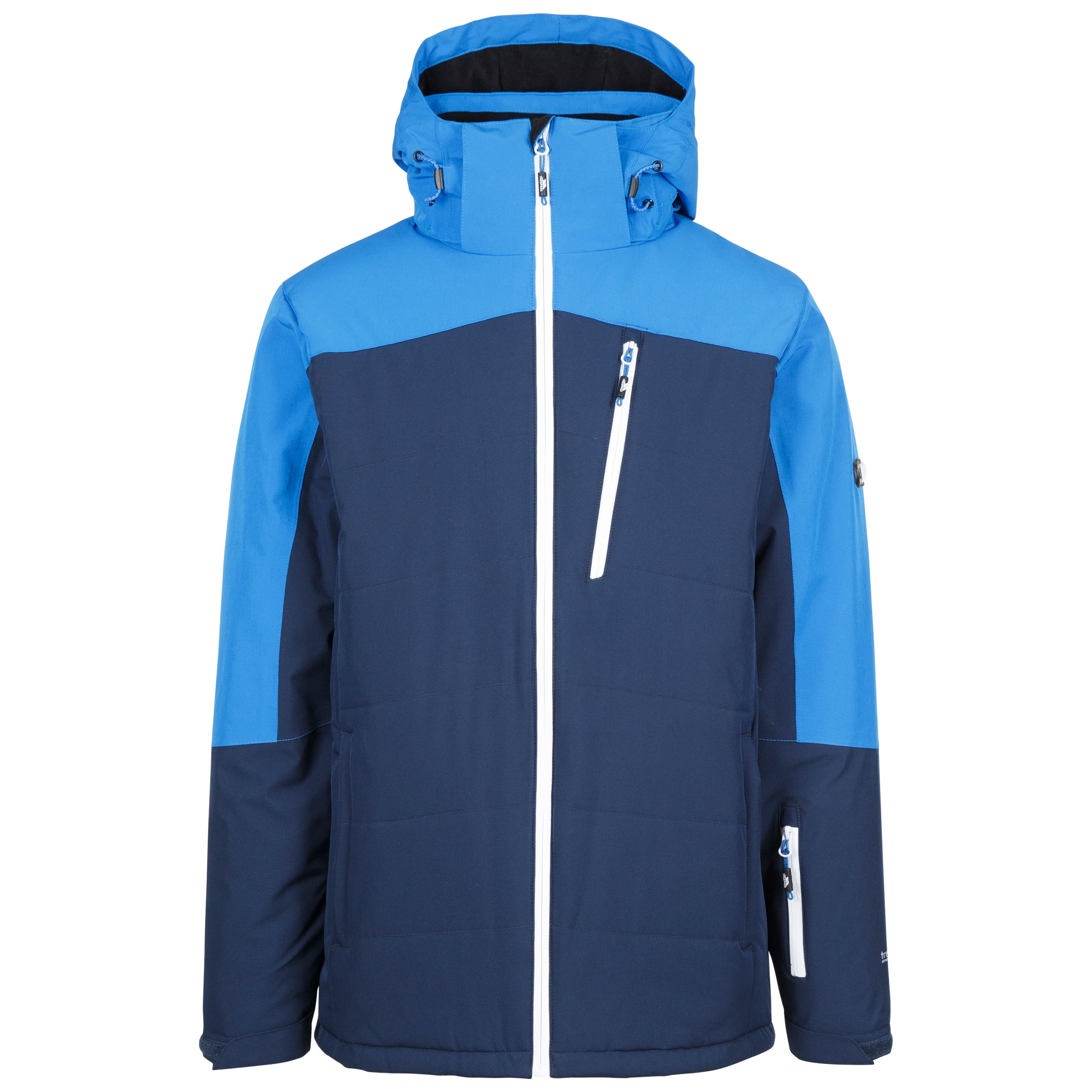 Trespass Mens Ski Jacket Padded with Zip Off Hood Water Repellent Bowie