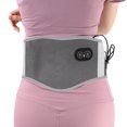 thumbnail image 4 of Lower Back Heating Belt Carbon Fibre Heating 3 Vibration Modes 3 Temperature Controls Lumbar Heating Pad for Shoulder Abdomen, 4 of 7