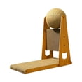thumbnail image 3 of Scratching Board Exercise Wear Resistant Cat Scratcher Toy Sisal Scratching Ball 50x25x47cm with Pad, 3 of 9