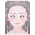 thumbnail image 1 of MOVTOTOP Face Painting Practice Board Facial Paint Board Face Painting Practice Mold Painting Board, 1 of 8