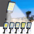 thumbnail image 1 of Boovnll Solar Wall Lights Outdoor, 3 Mode + Remote Control + Motion Sensor, IP65 Waterproof Outdoor Wall Lights for Garden, Fence, Patio, Garage, Front Yard, Solar Lights Outdoor, 1 of 9