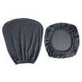 thumbnail image 4 of Rotating Chair Protector Office Chair Cover Protective Computer Desk Chair Cover dark grey, 4 of 8