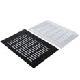 thumbnail image 3 of Rectangular Air Vent Cover Ventilation Grille For Wardrobe Shoe Cabinet Closet, 3 of 3