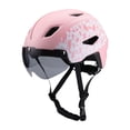 thumbnail image 1 of S SERENABLE Kids Bike Helmet Accessories Cap with Visor for Mountain Bike Outdoor Riding Pink, 1 of 9