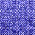 thumbnail image 1 of oneOone Rayon Dark Blue Fabric African Sewing Craft Projects Fabric Prints By Yard 56 Inch Wide, 1 of 4