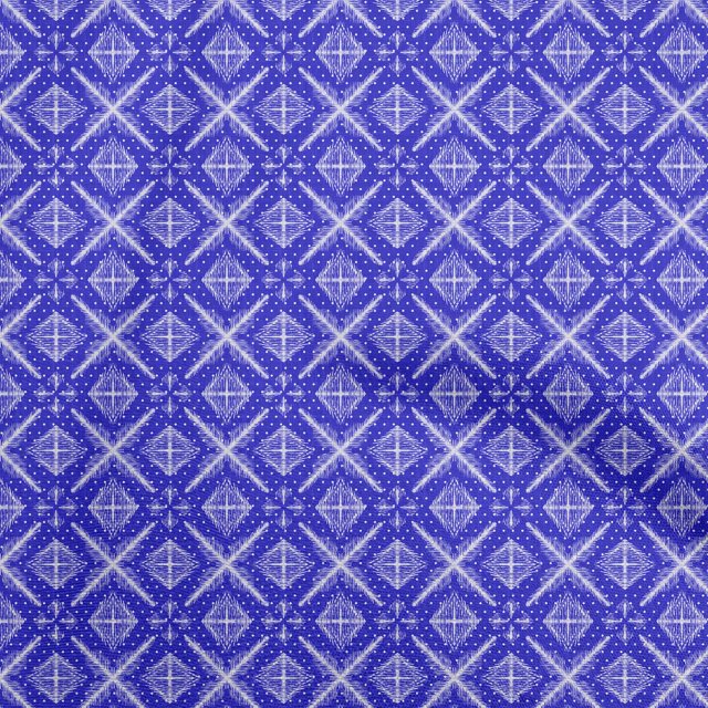 oneOone Rayon Dark Blue Fabric African Sewing Craft Projects Fabric Prints By Yard 56 Inch Wide