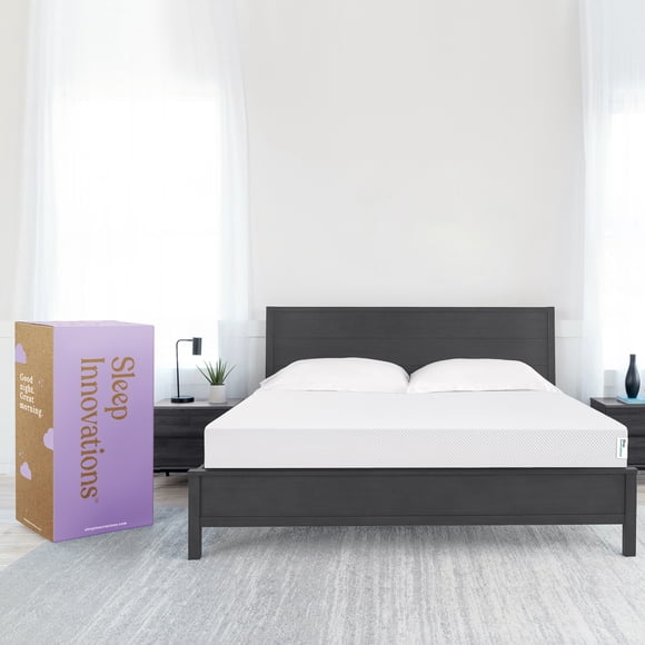 Sleep Innovations Marley Cooling Gel Memory Foam Mattress, Full, 8 Inches
