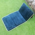 thumbnail image 2 of Folding Meditation Mat Prayer Rug Praying Mat Carpet Folding Men Women Portable Mat for Home Decor Blue, 2 of 9