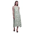 thumbnail image 1 of Bimba Robe de Plage Longue Dos Nu à Col Licou Imprimée pour Femmes Rayondress-Petit, 1 of 6