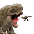 thumbnail image 4 of Jurassic World Rebirth Super Colossal Distortus Rex Dinosaur Figure, 31-Inch, Swallows Minis, 4 of 6