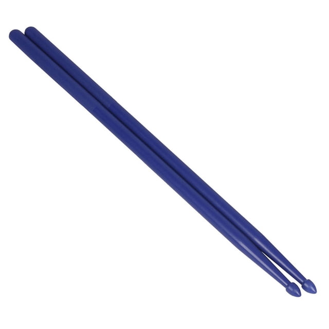 Unatoiry Nylon Drumsticks Drum Stick High Toughness Compatible Musical Instrument Handles Resistant Accessories Dark Blue 1Set