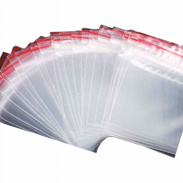 300pcs Transparent PE Self Sealing Bag Jewelry Packaging Zip Bag Packaging Zip Lock Reclosable Plastic Cellphone Bag