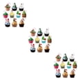 thumbnail image 3 of Decodeary 10pieces Christmas Classic Pattern Dessert Fork Festive Ambience For Cake Toothpicks Decorations 3Set, 3 of 6