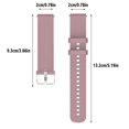 thumbnail image 2 of Premium Silicone Sports Watch Band with Sweat Proof for Smartwatch Adjustable Wide Compatibility, 2 of 4